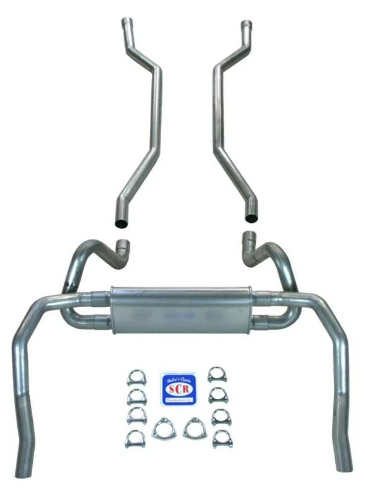 Fits 1967 - 1969 Camaro 2-1_2_ Exhaust System with Small Block Headers 23010